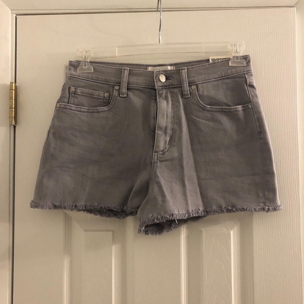 SOLD VS Pink High Waisted Denim Shorts Lavender